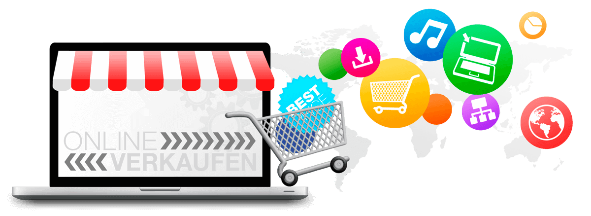 eCommerce - Onlineshops und Verkaufsplattformen für Handel im Internet mit Marketing Basmer